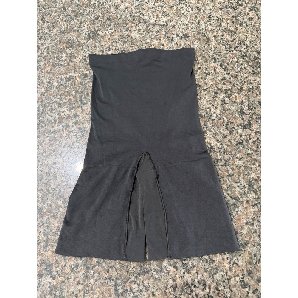 Bali Women Black High Waist Thigh Slimmer Shapewear Shorts 8414 Size L